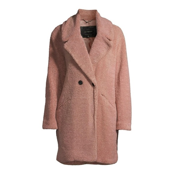 Lucky Brand Women's Teddy Bear Faux Sherpa Coat.
Size Large. 
Pristine Condition - Picture 4 of 4